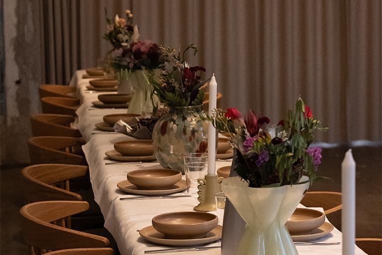 Dining i rå15 med rømers